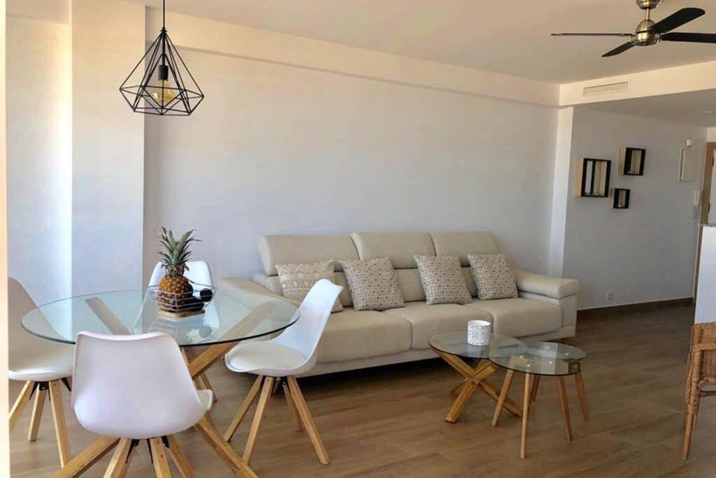 Playa De Gandia 1Ere Ligne El Galeon Apartment Luaran gambar